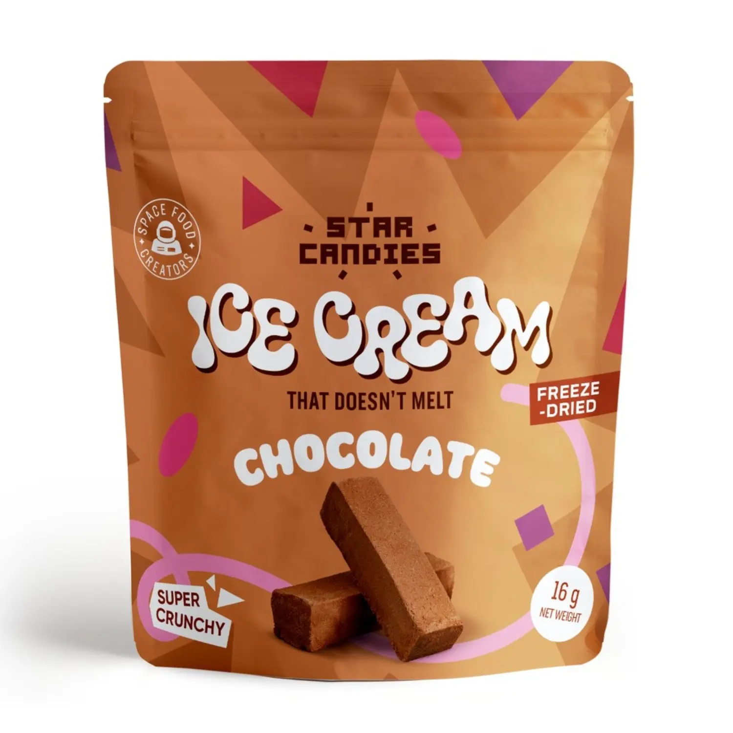 STAR CANDIES Lody czekoladowe liofilizowane 16 g