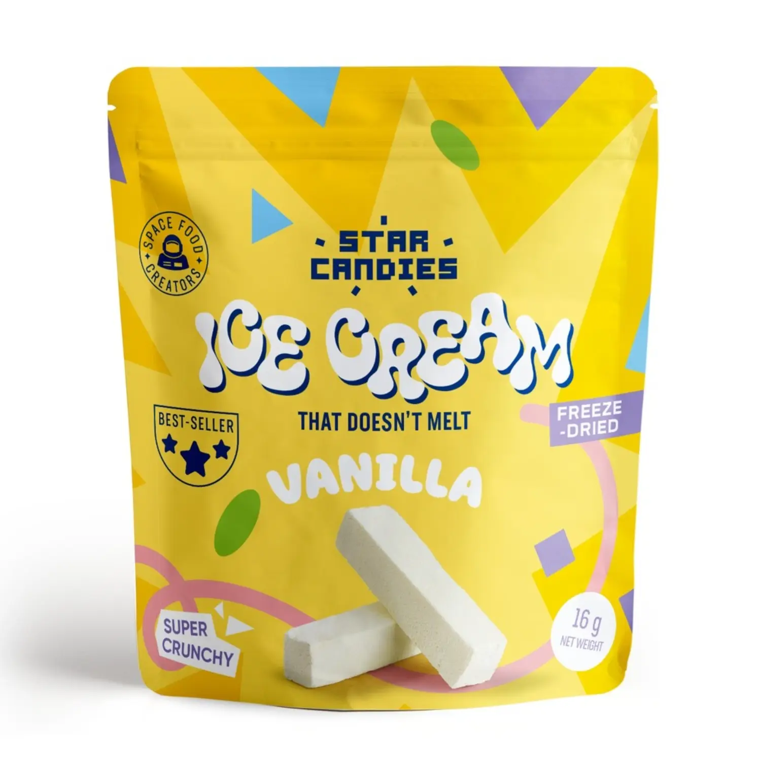 STAR CANDIES Lody waniliowe liofilizowane 16 g