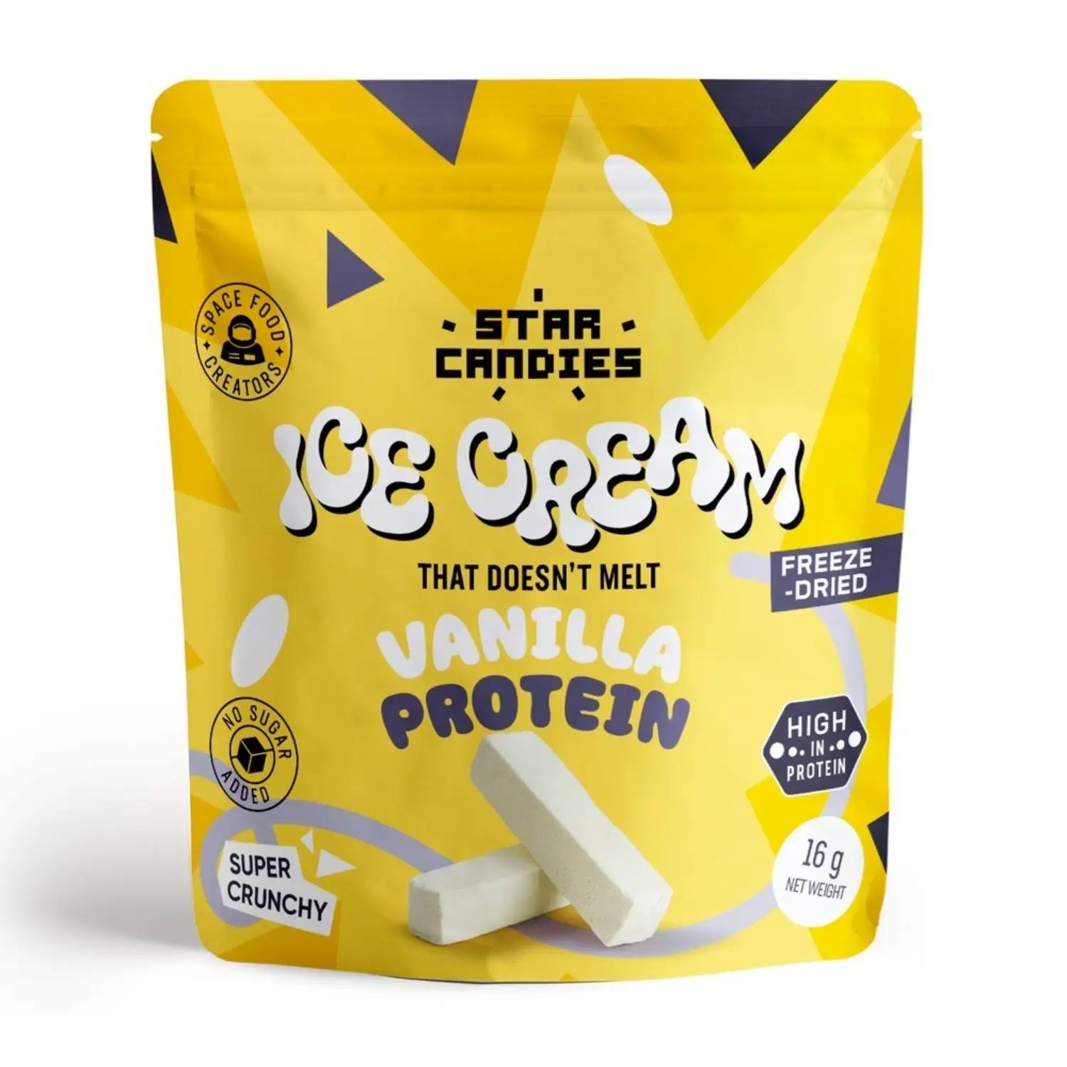 STAR CANDIES Lody waniliowe proteinowe liofilizowane 16 g