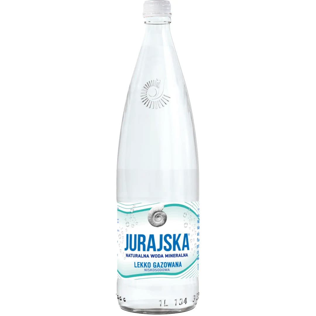 JURAJSKA Woda mineralna naturalna lekko gazowana 1000 ml