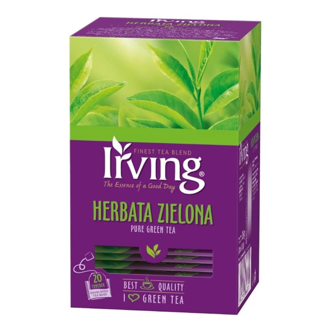 IRVING Herbata zielona (20 x 1,5 g) 30 g