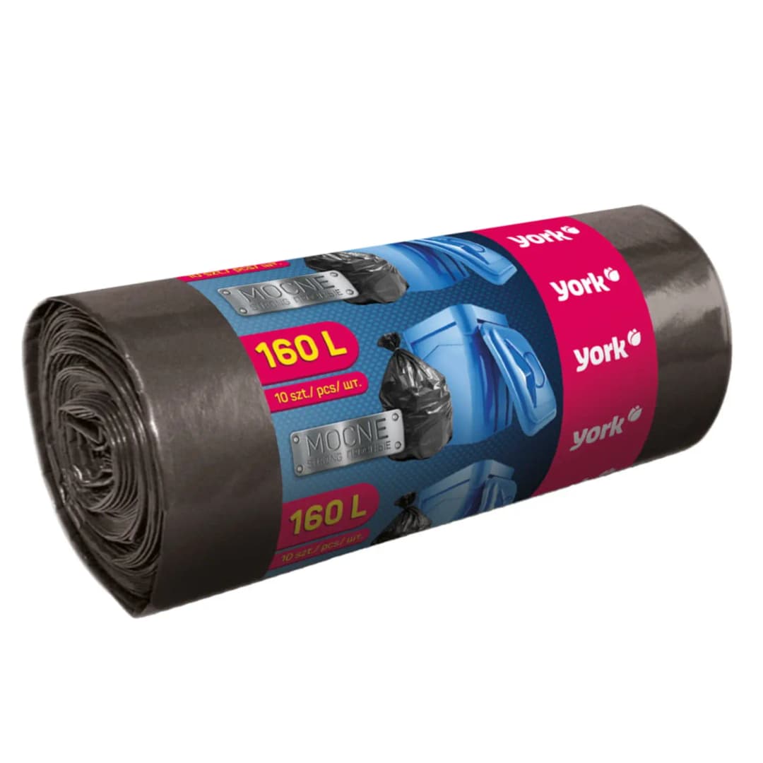 YORK Worki na śmieci mocne 160 l 10 szt.