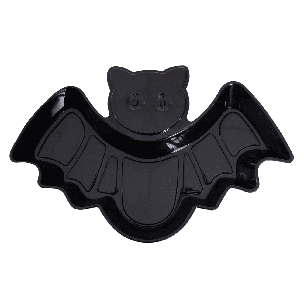 HALLOWEEN Talerzyk na przekąski Nietoperz 1 szt.