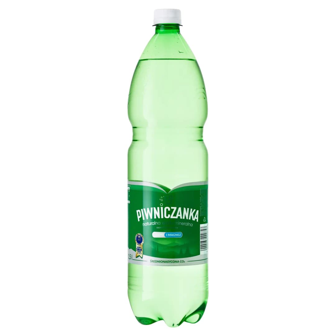 PIWNICZANKA Woda mineralna naturalna średnionasycona CO2 1500 ml