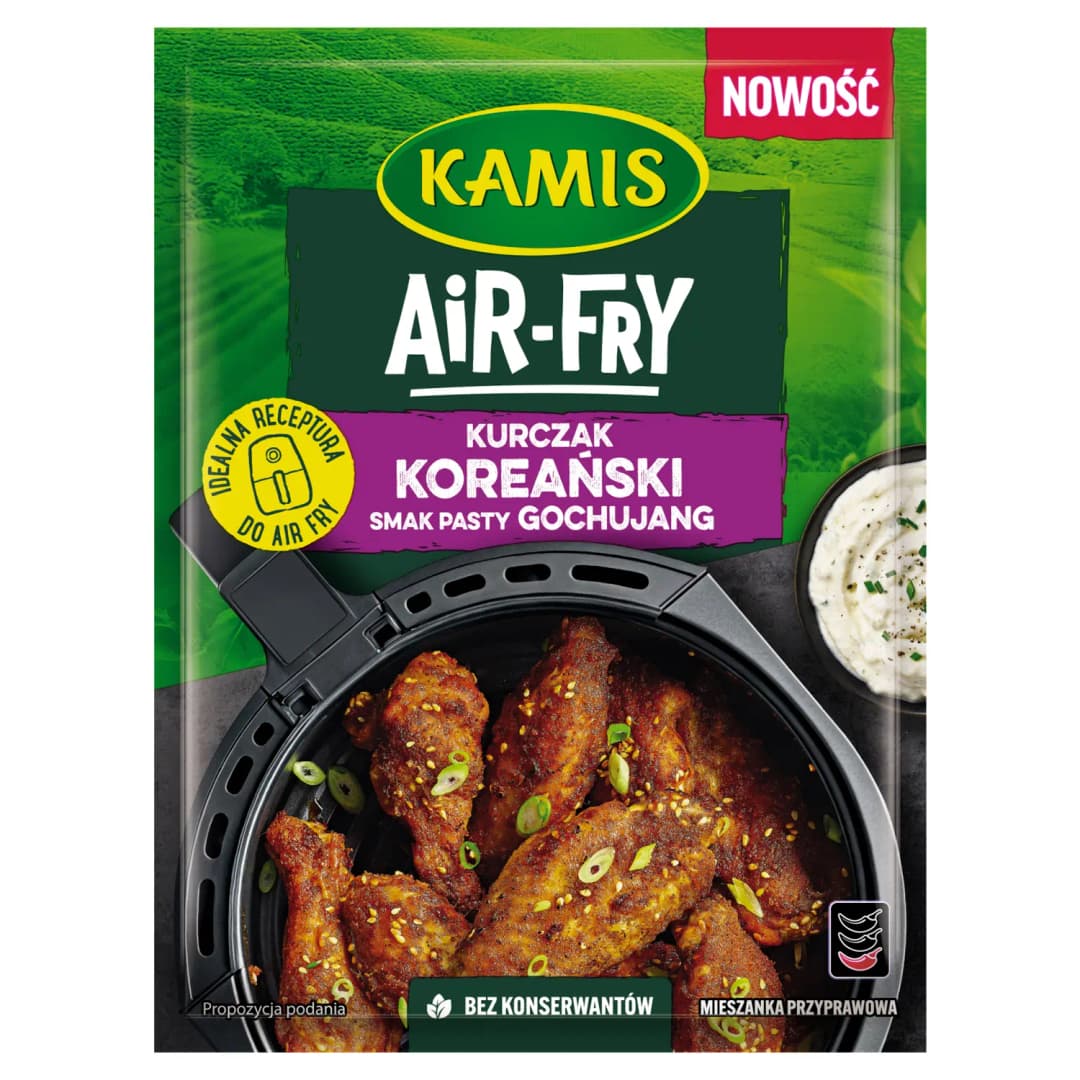 KAMIS Mieszanka przyprawowa kurczak koreański smak pasty gochujang Air-Fry 20 g