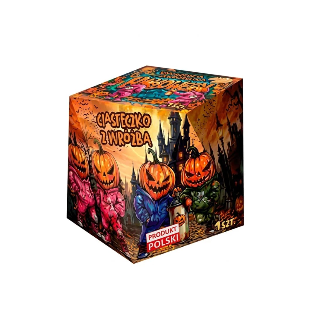 FORTUNE COOKIES Ciasteczko z wróżbą Halloween 6 g