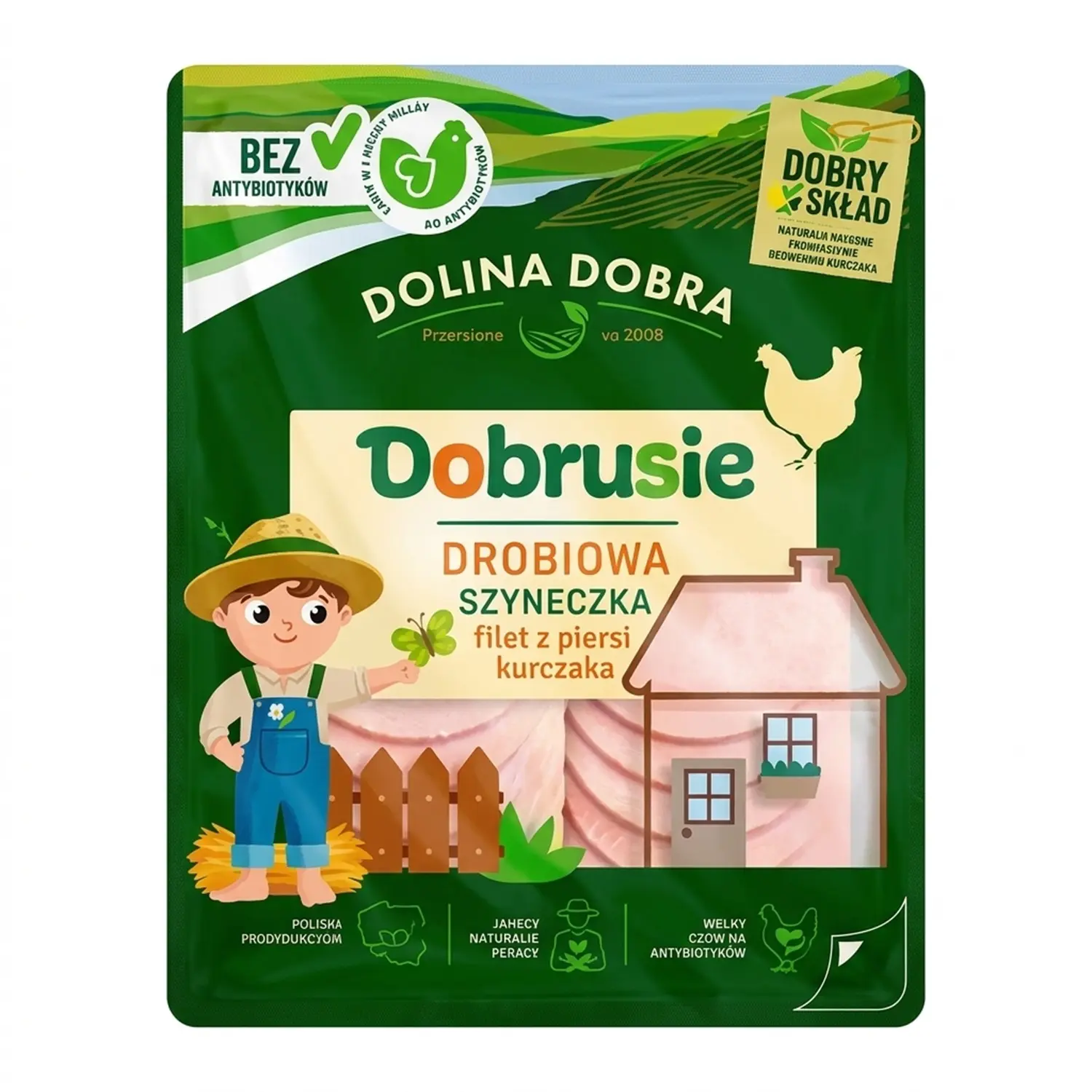 DOLINA DOBRA DOBRUSIE Szyneczka drobiowa 100 g