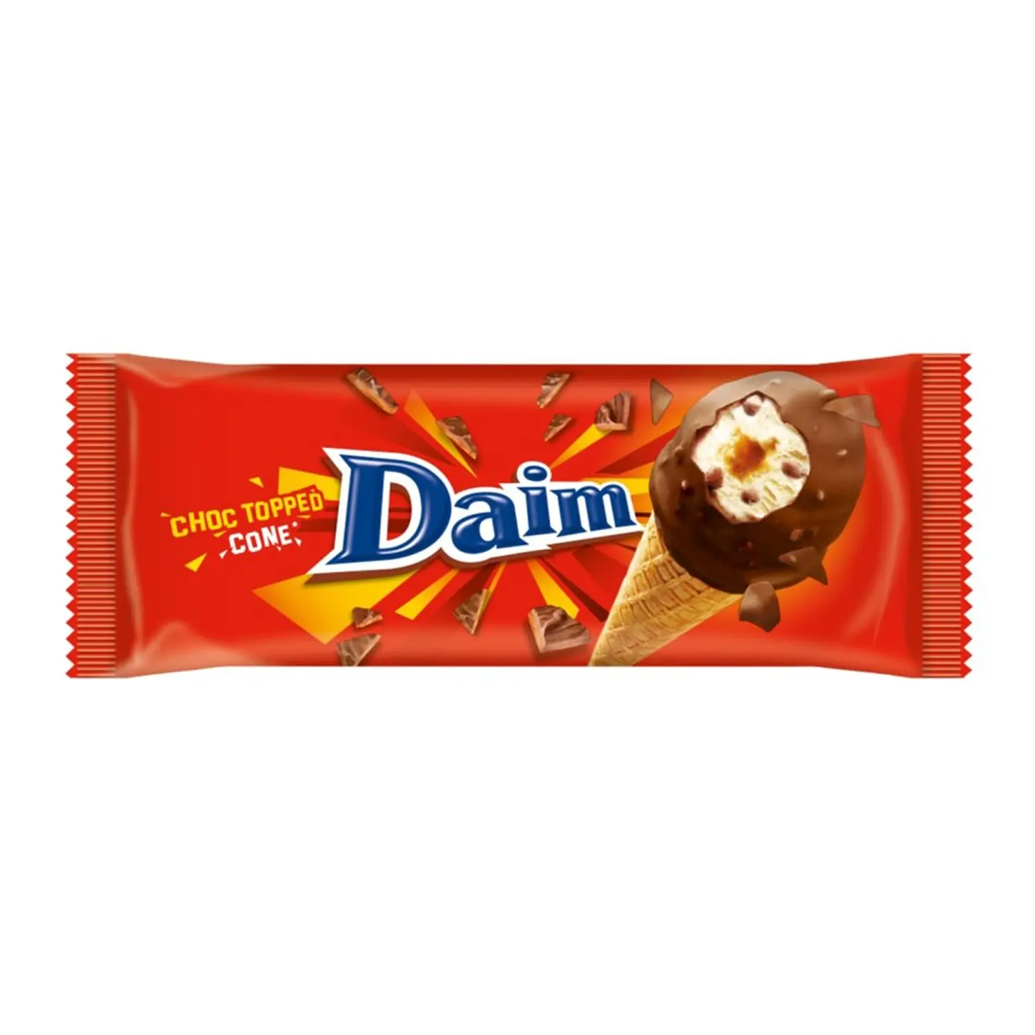 DAIM Lody o smaku karmelowym w rożku 100 ml