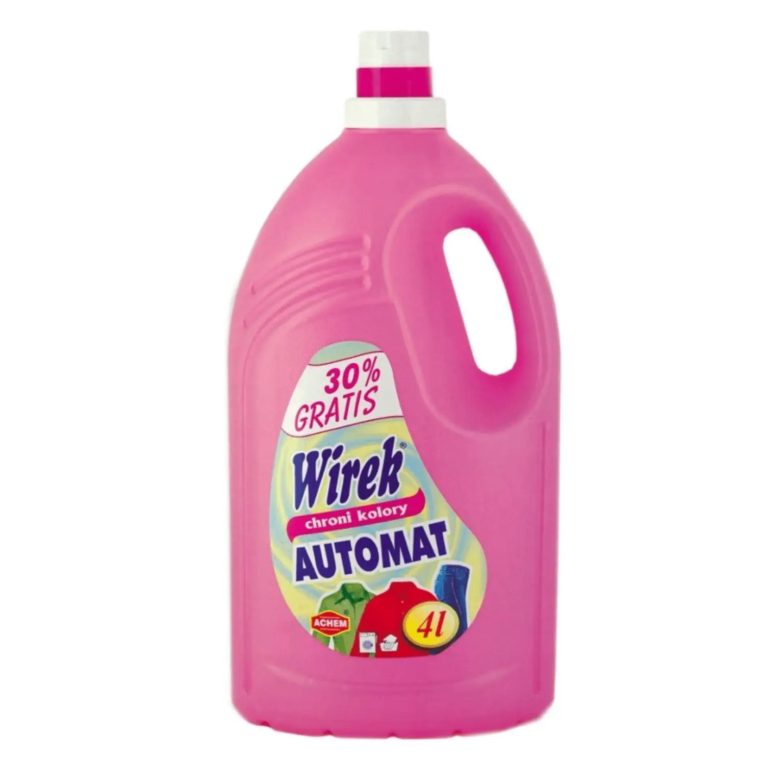 WIREK Płyn do prania tkanin kolorowych Automat 4000 ml