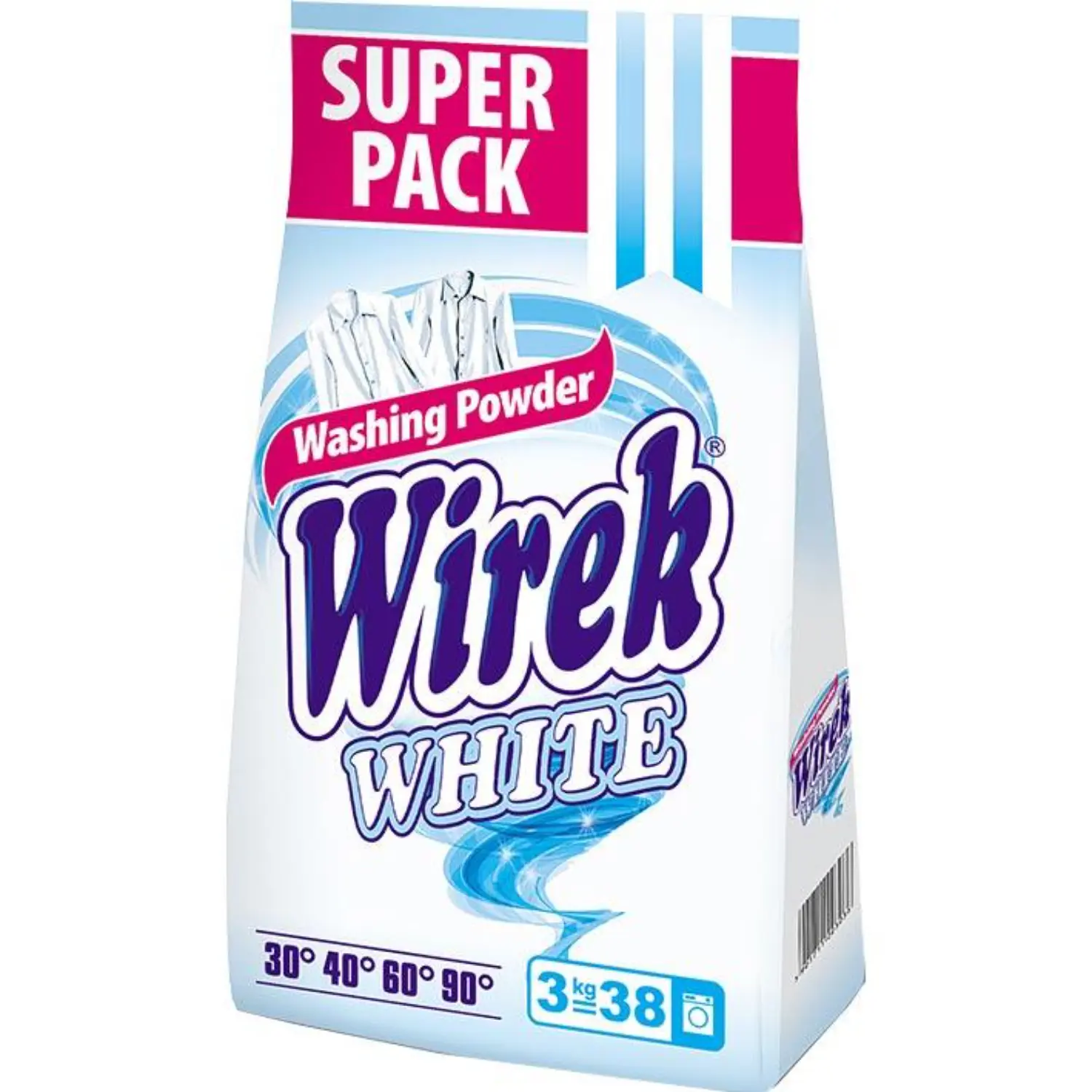WIREK Proszek do prania tkanin białych 3000 g