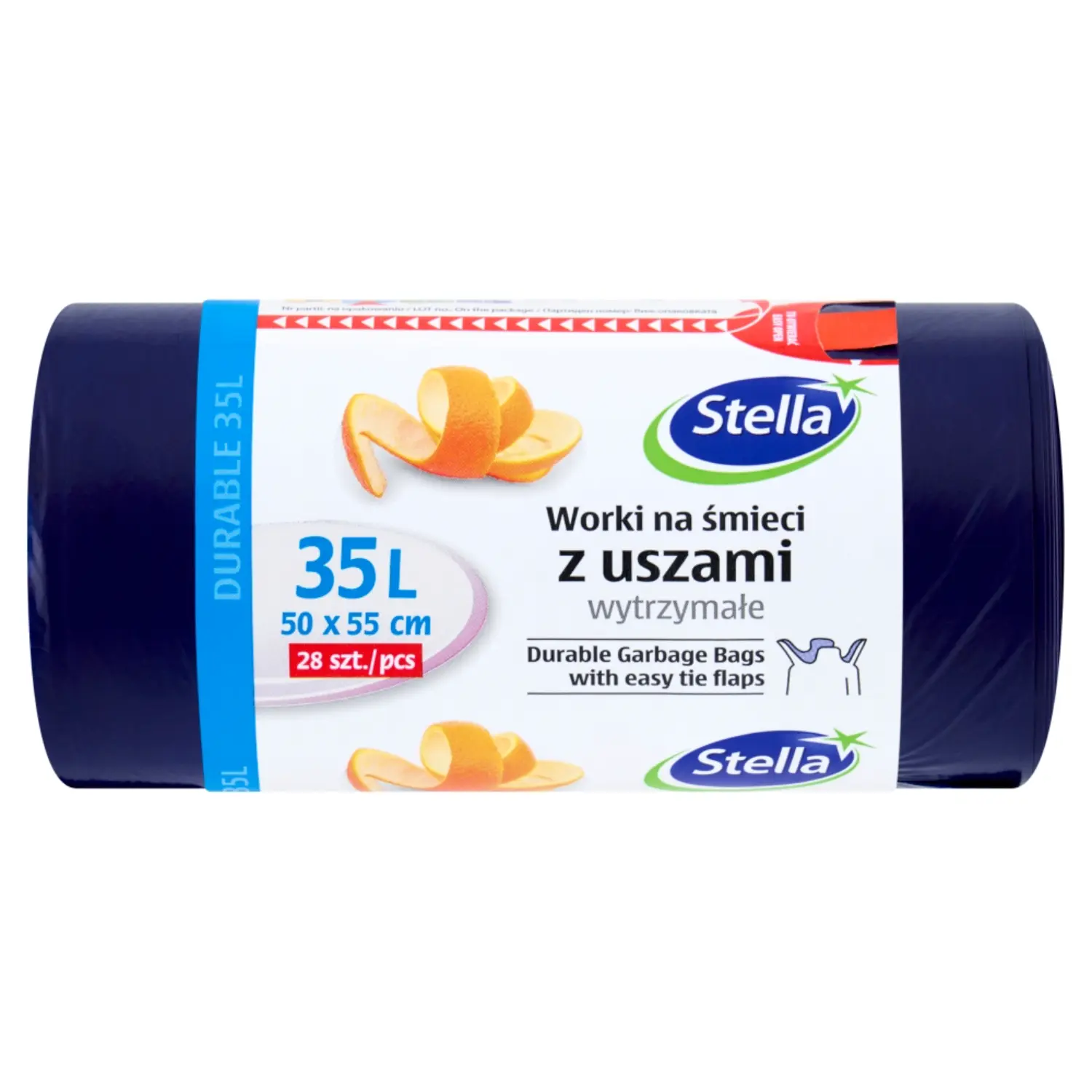 STELLA Worki na śmieci z uszami 35 l 28 szt.