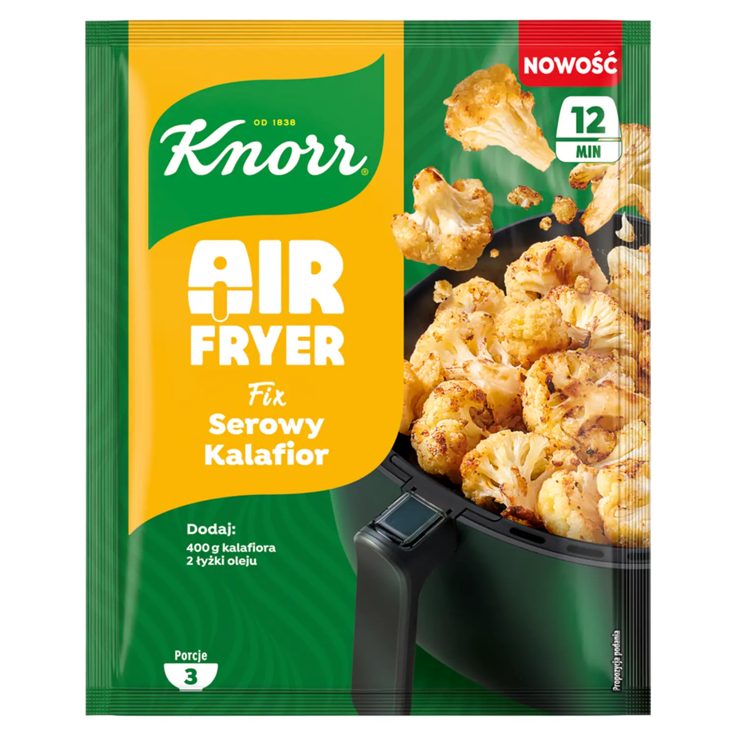 KNORR AIR FRYER FIX Serowy kalafior 33 g