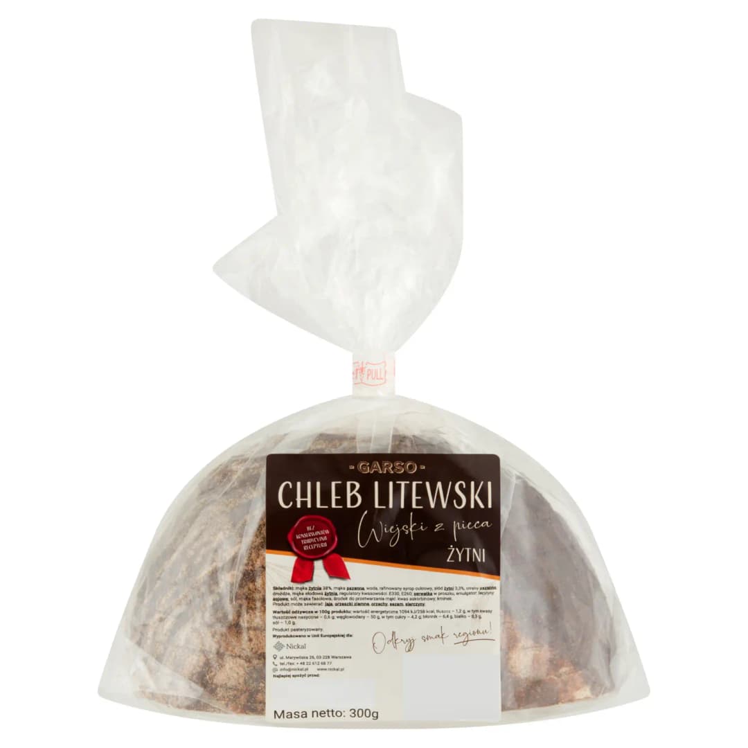 GARSO Chleb litewski wiejski 300 g