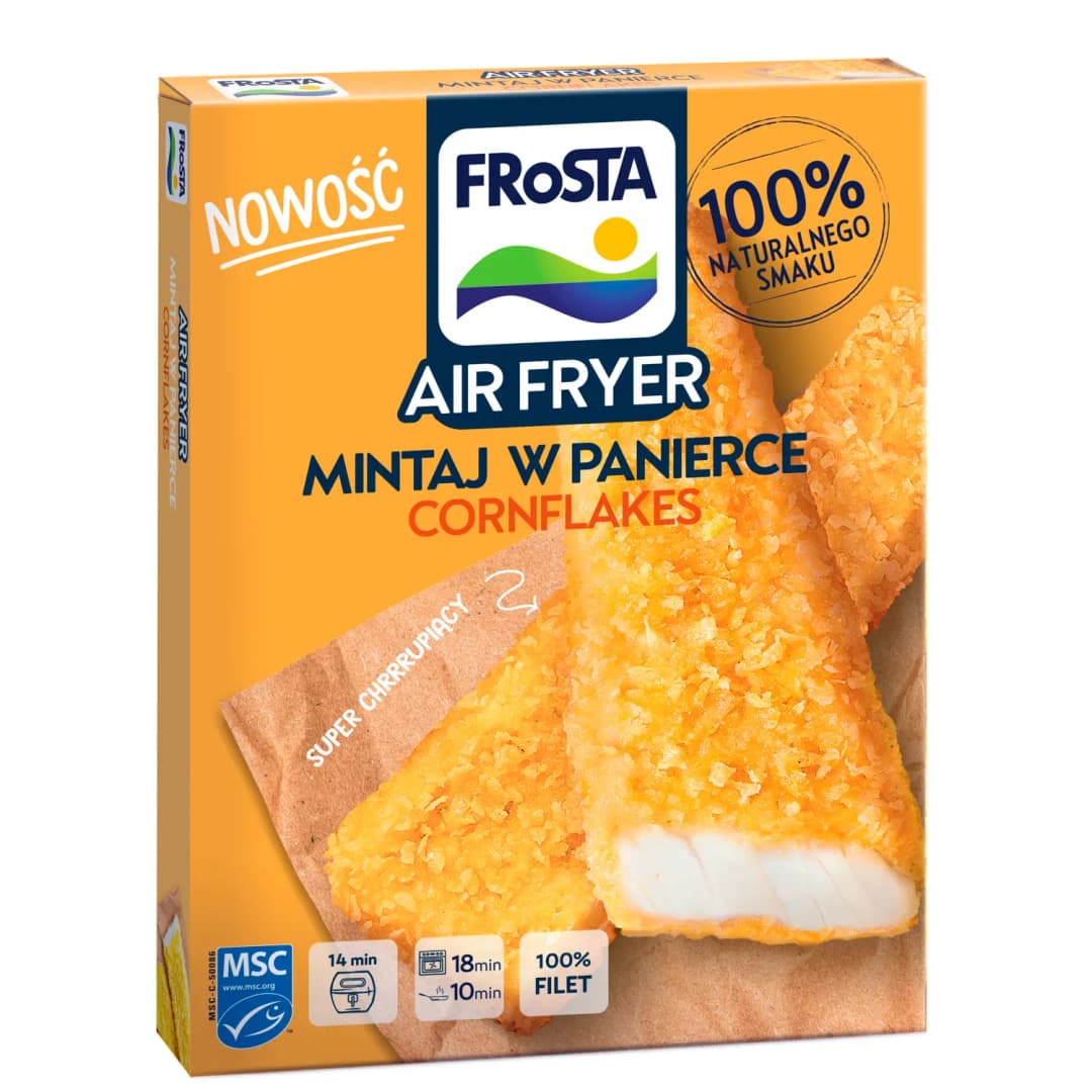 FROSTA Mintaj w panierce cornflakes Air Fryer 2 szt. 240 g
