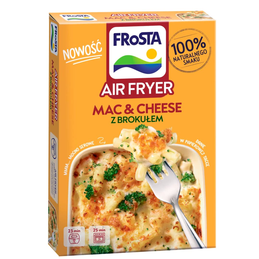 FROSTA Makaron Mac & Cheese z brokułem Air Fryer 350 g