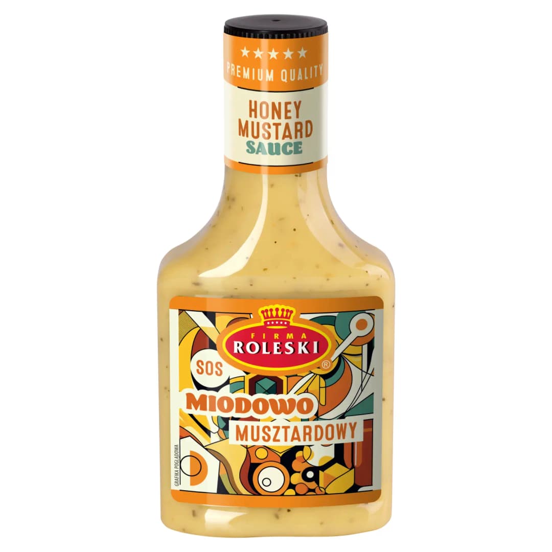 ROLESKI Sos miodowo-musztardowy 300 g