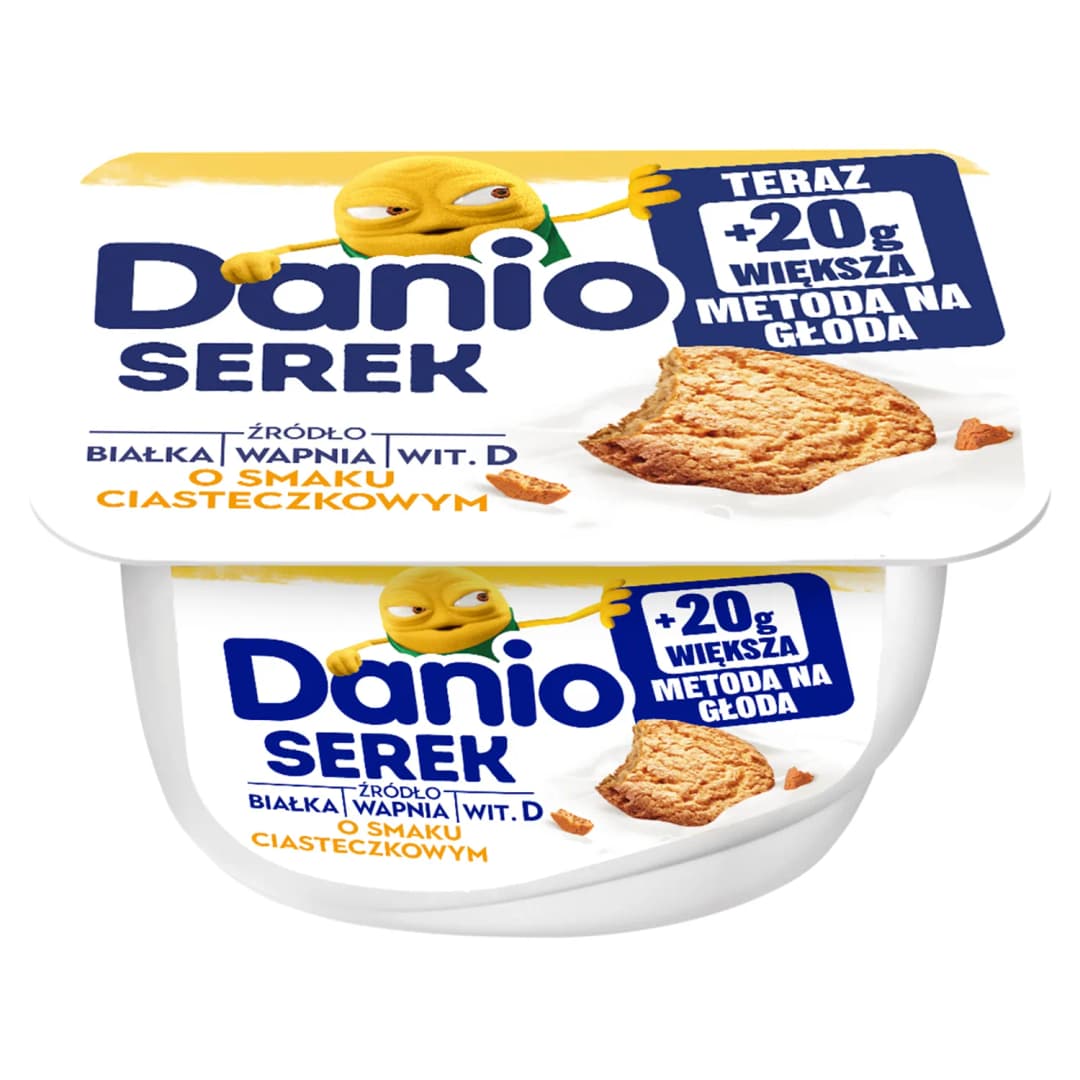 DANONE DANIO Serek homogenizowany o smaku ciasteczkowym 150 g