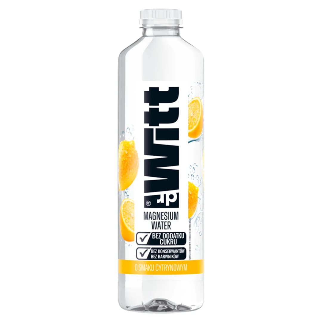DR WITT Napój owocowy niegazowany o smaku cytryny z dodatkiem magnezu 1250 ml