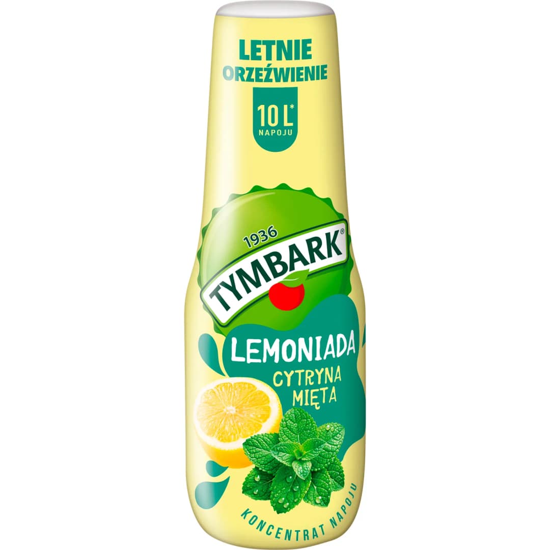 TYMBARK Syrop o smaku cytrynowo-miętowym 500 ml