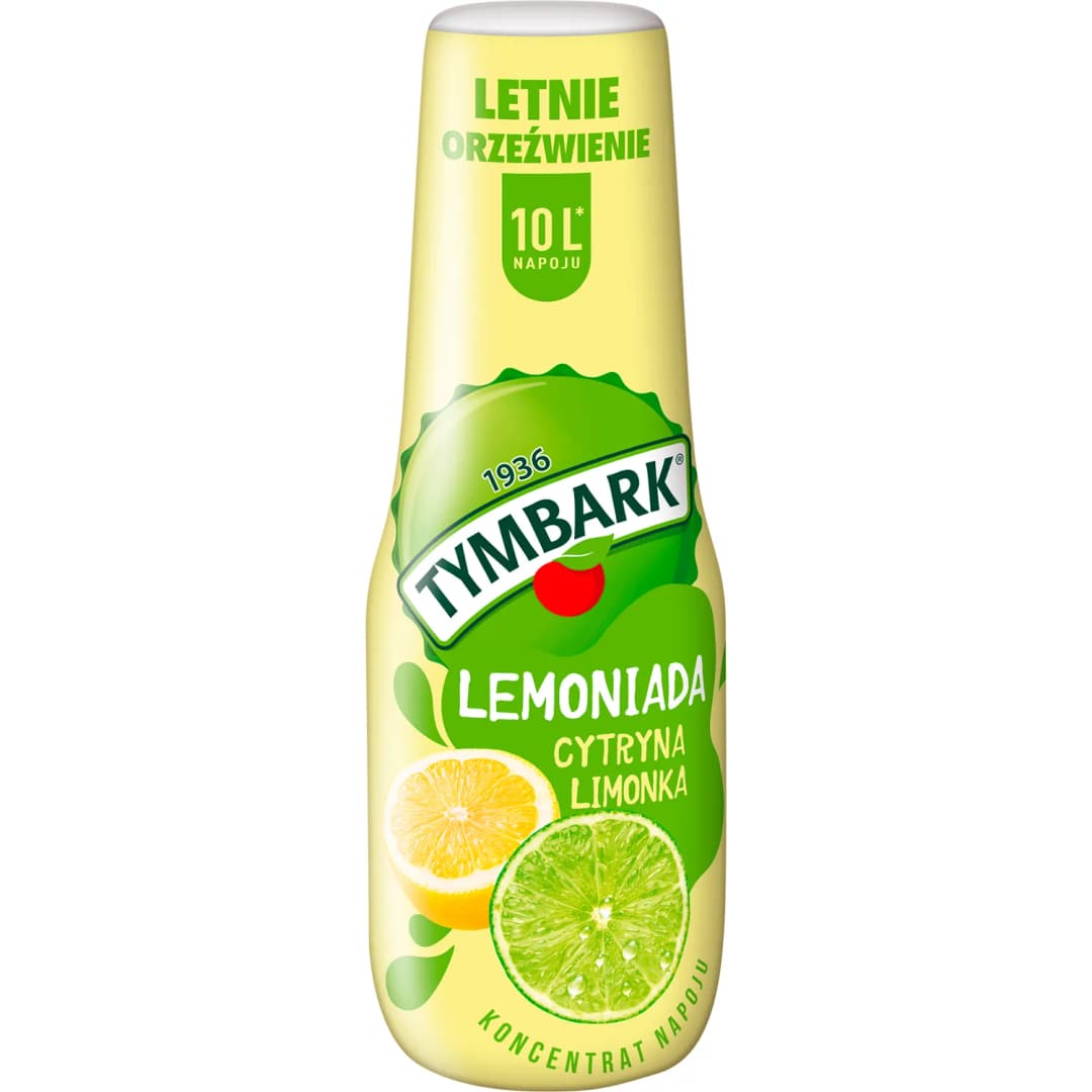 TYMBARK Syrop o smaku cytrynowo-limonkowym 500 ml