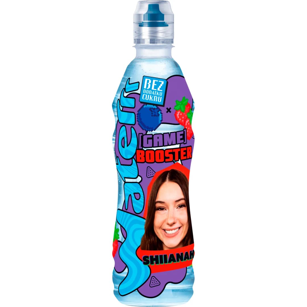 KUBUŚ WATERRR Napój niegazowany o smaku truskawki i jagody 500 ml