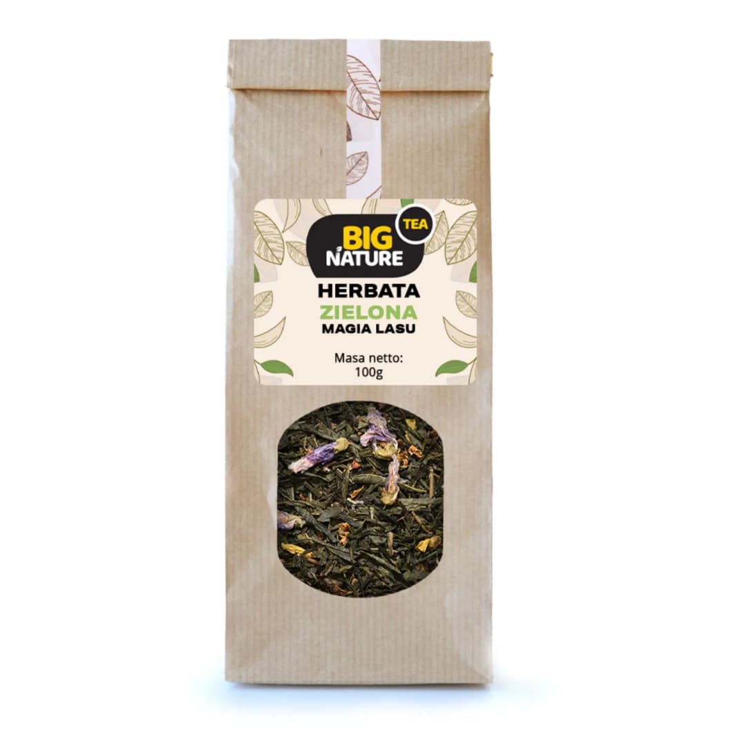 BIG NATURE Herbata zielona Magia Lasu 100 g