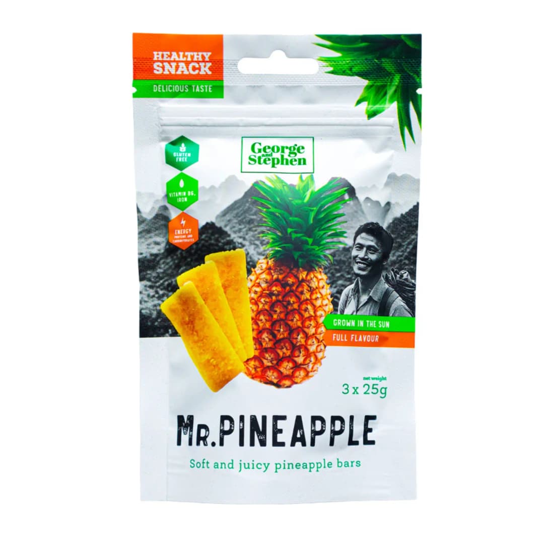 G&S Batony owocowe z ananasa Mr. Pineapple 25 g
