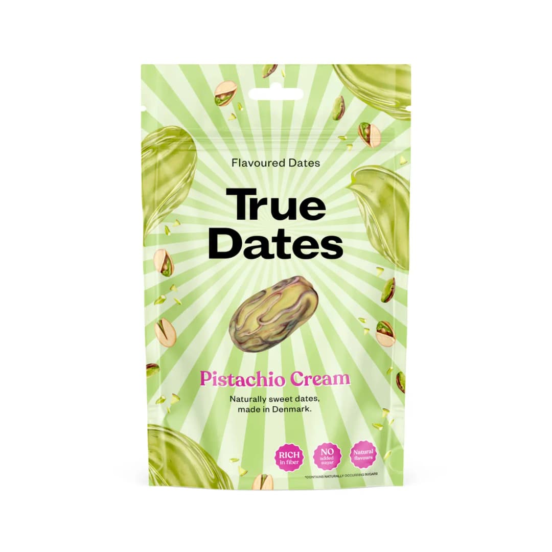 TRUE DATES Daktyle o smaku Pistachio Cream 100 g