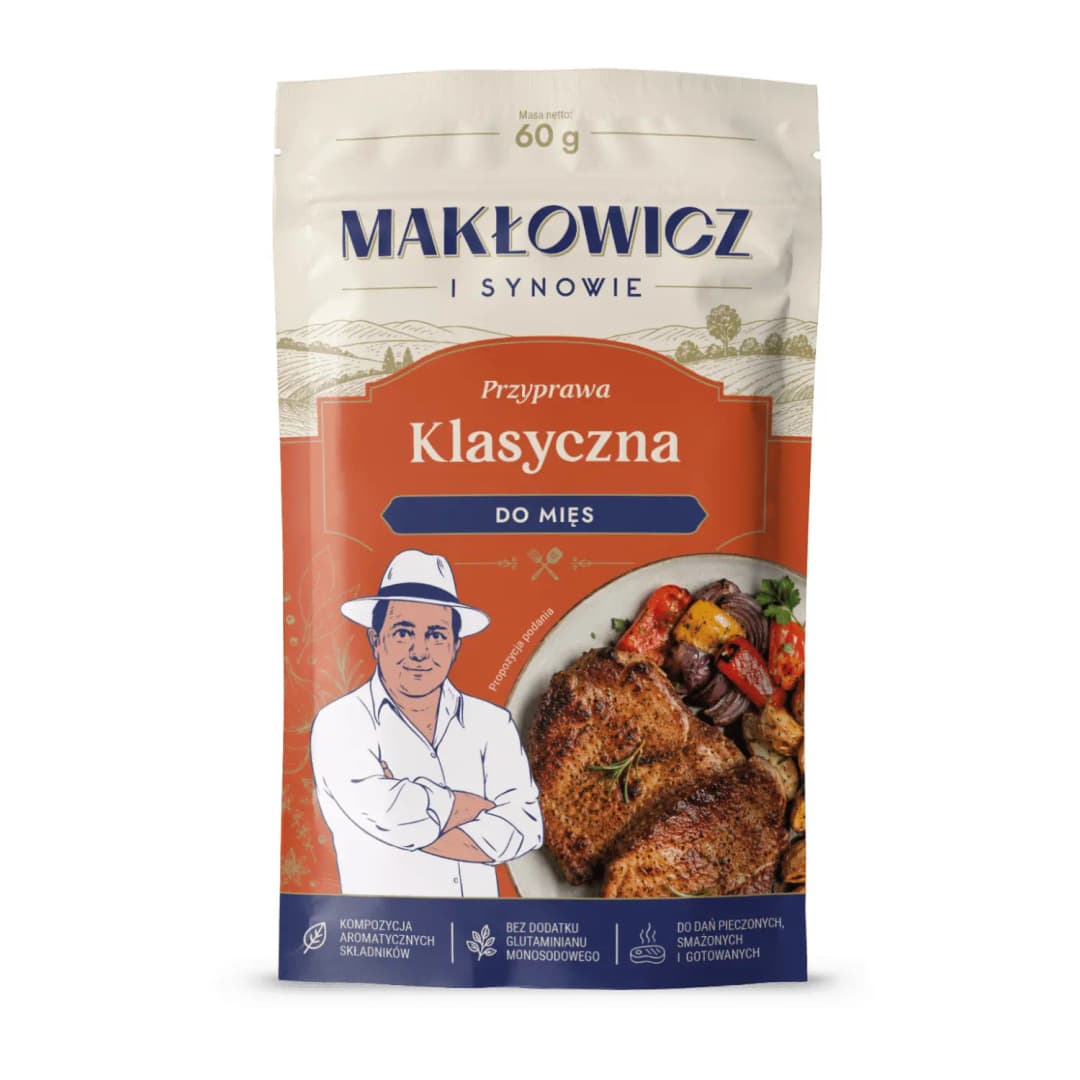 MAKŁOWICZ I SYNOWIE Przyprawa klasyczna do mięs 60 g