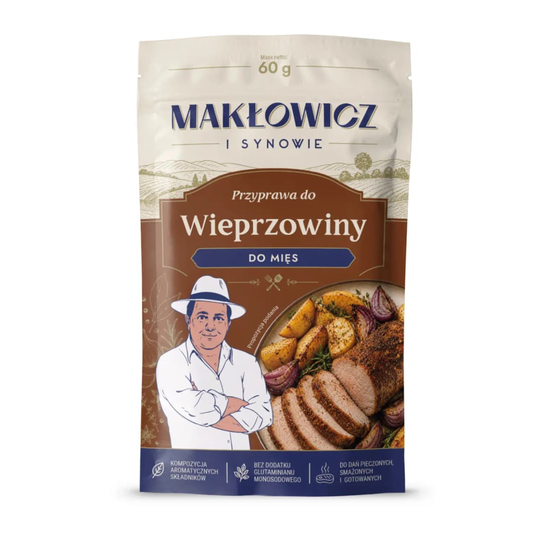 MAKŁOWICZ I SYNOWIE Przyprawa do wieprzowiny 60 g