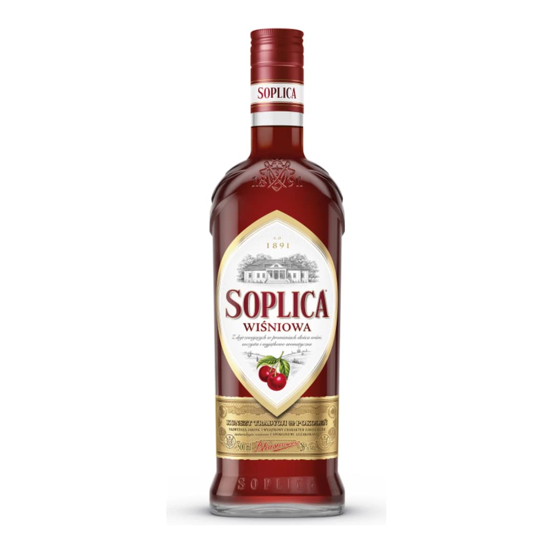 SOPLICA Nalewka wiśniowa 26% 500 ml
