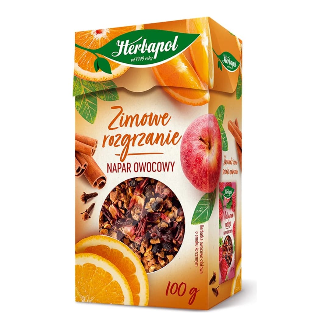 HERBAPOL Napar owocowy sypany zimowe rozgrzanie 100 g