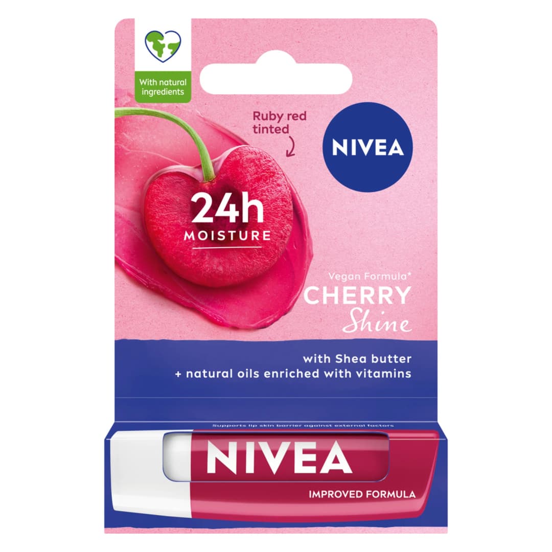 NIVEA Pomadka do ust Cherry Shine 4,8 g