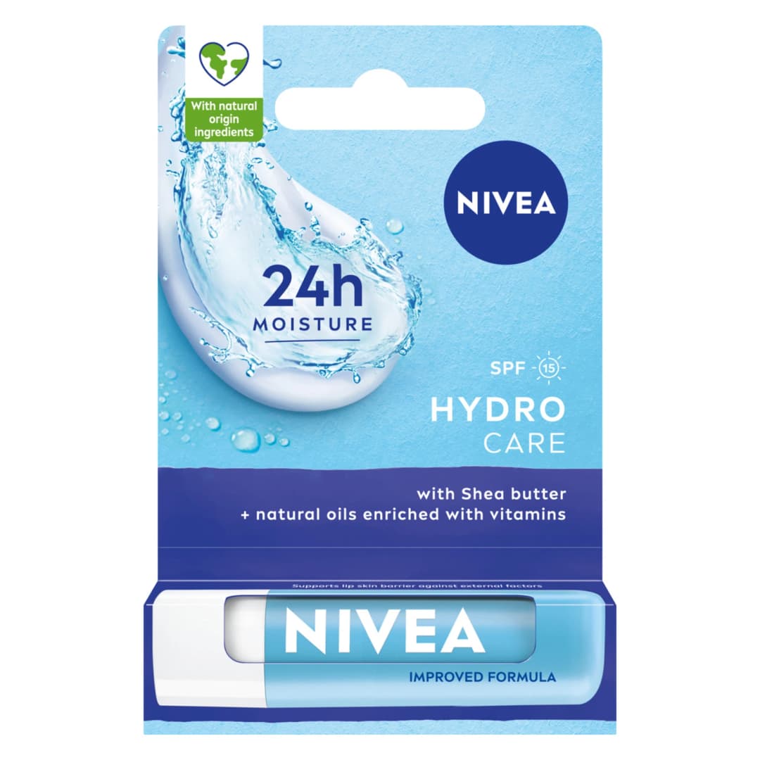 NIVEA Pomadka do ust Hydro Care SPF15 4,8 g