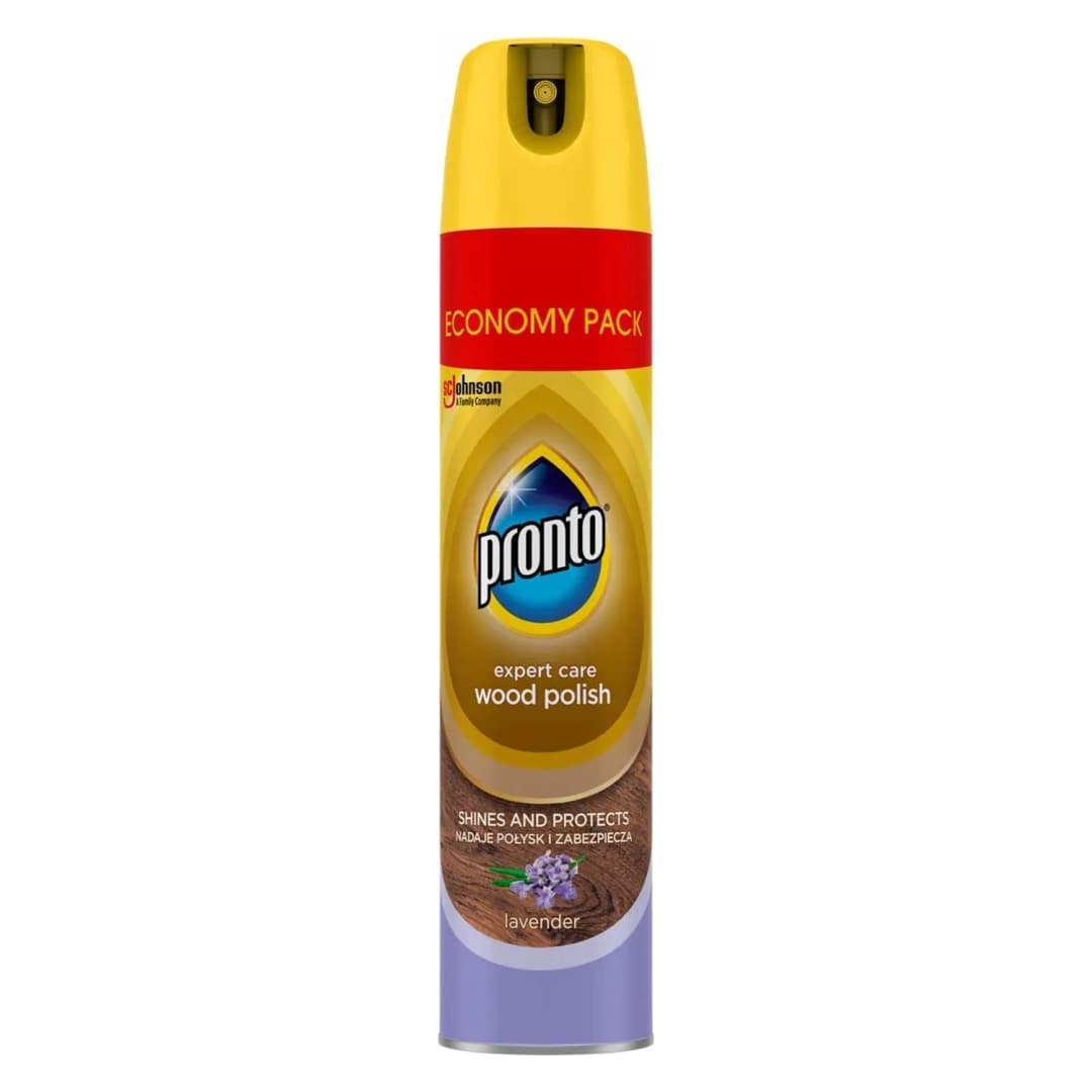 PRONTO Aerozol do mebli drewnianych o zapachu lawendy 300 ml