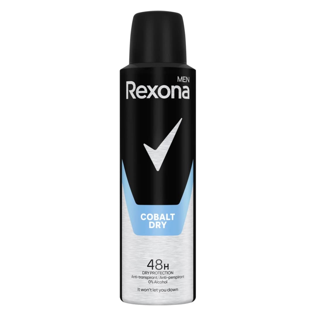 REXONA MEN Antyperspirant w aerozolu Cobalt Dry 150 ml