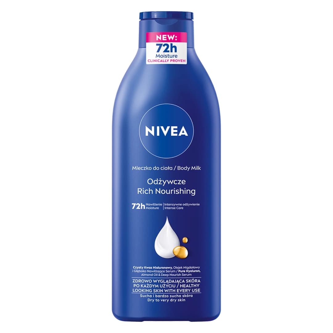 NIVEA Mleczko do ciała odżywcze 400 ml