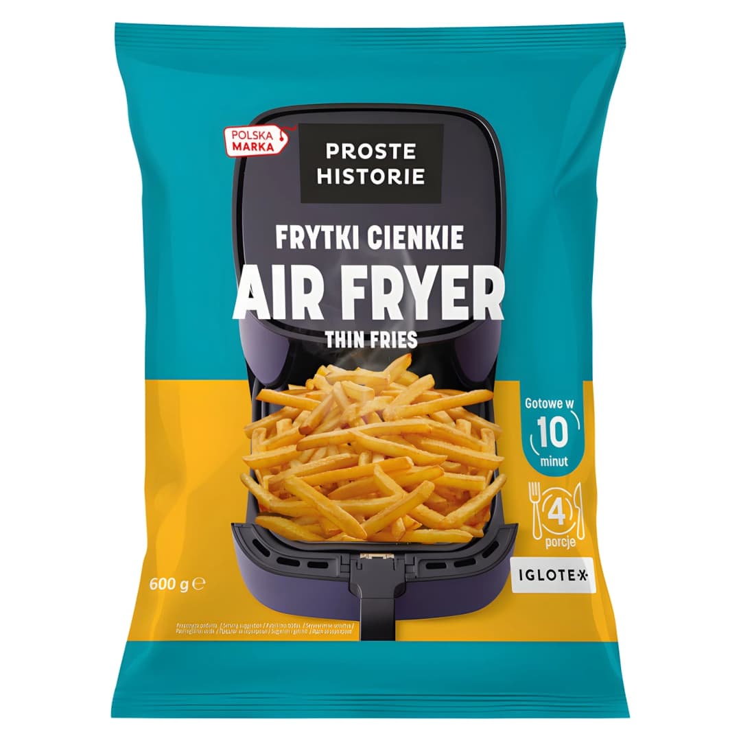 PROSTE HISTORIE Frytki cienkie mrożone Air Fryer 600 g