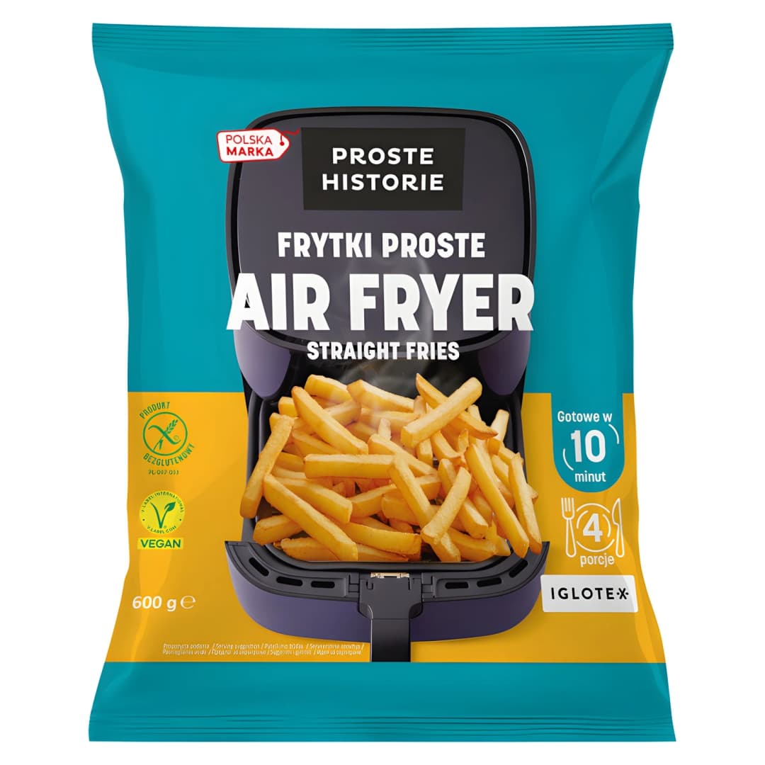 PROSTE HISTORIE Frytki proste mrożone Air Fryer 600 g