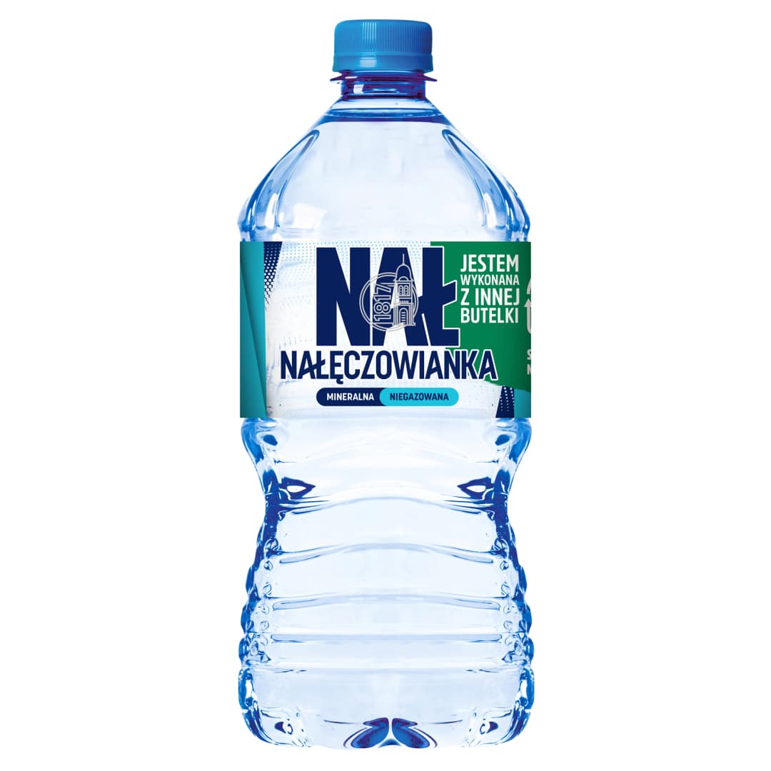 Naturalna woda mineralna niegazowana, NAŁĘCZOWIANKA, , 1000 ml | Mamyito.pl