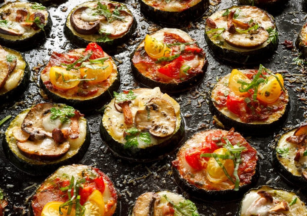 Ekspresowe pizzerinki z cukinii