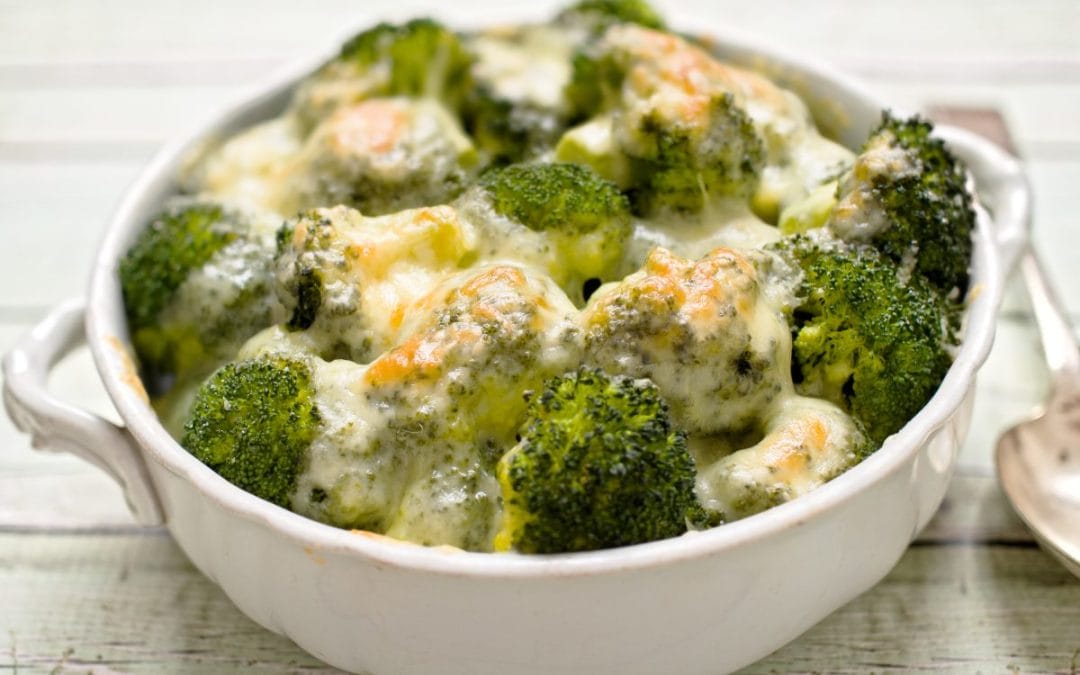 Przepis na brokuły zapiekane z serem