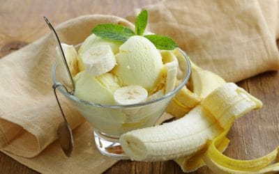 Przepis na domowe lody bananowe