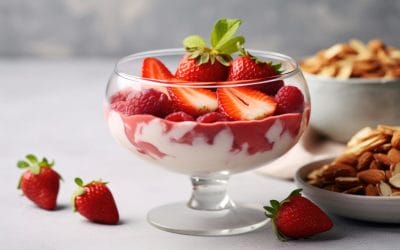 Jak zrobić lody z mrożonych owoców i jogurtu?