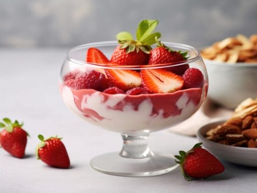 Jak zrobić lody z mrożonych owoców i jogurtu