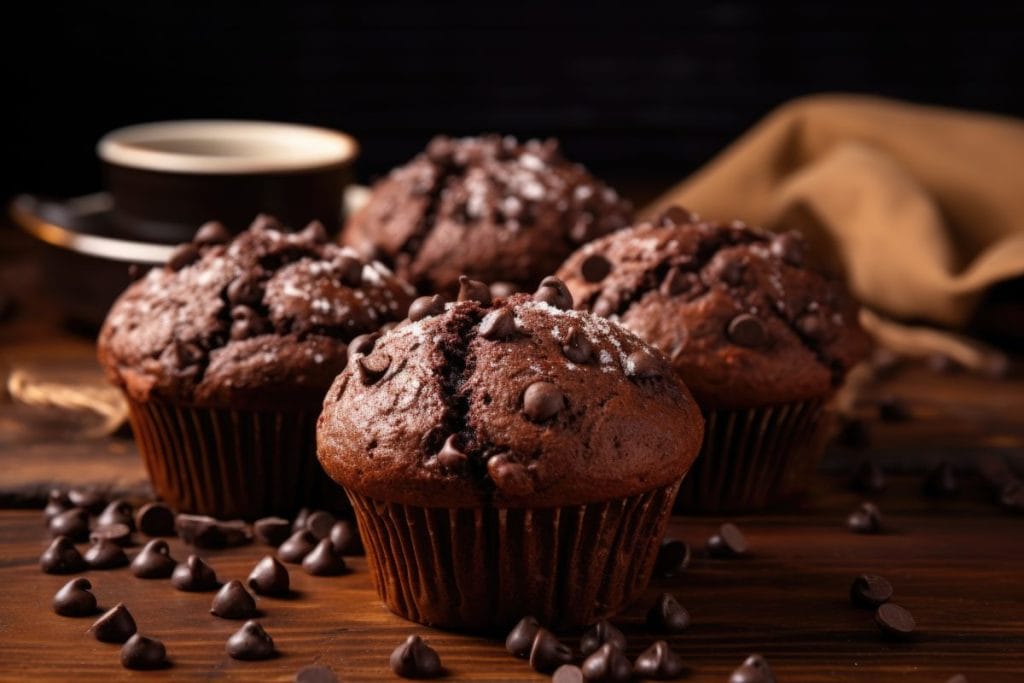 3. Bezglutenowe muffinki czekoladowe