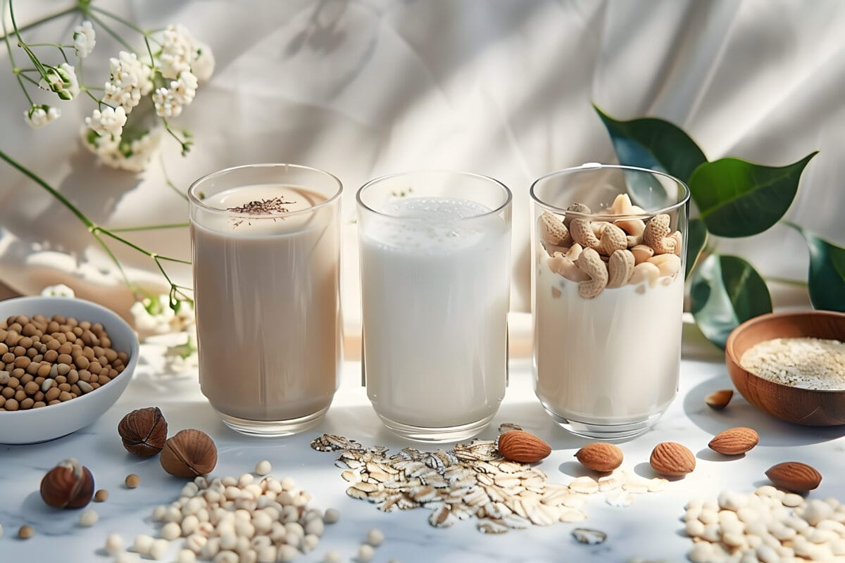 Jak zrobić domowe mleko roślinne? Przepisy na mleko owsiane, migdałowe i inne