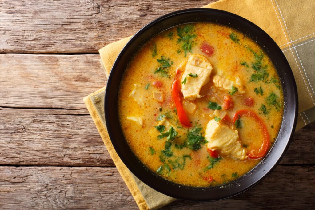 3. Rybne curry z piekarnika