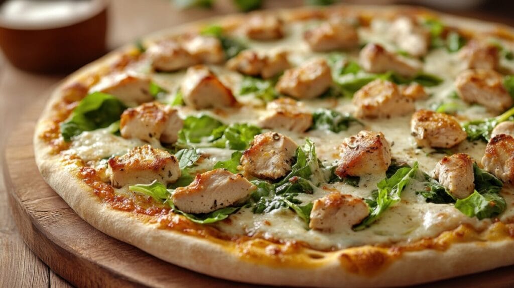 Dlaczego pizza z kurczakiem i szpinakiem jest taka smaczna?
