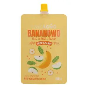 OWOLOVO Mus jabłkowo-bananowy